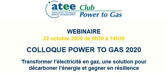 carton d'invitation webinaire club power to gas
